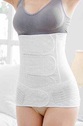 1 White 3 in 1 Postpartum Support Girdle Belt - 3 in 1 Postpartum Recovery  Belly/waist/pelvis Shapewear Belt - Siamslim