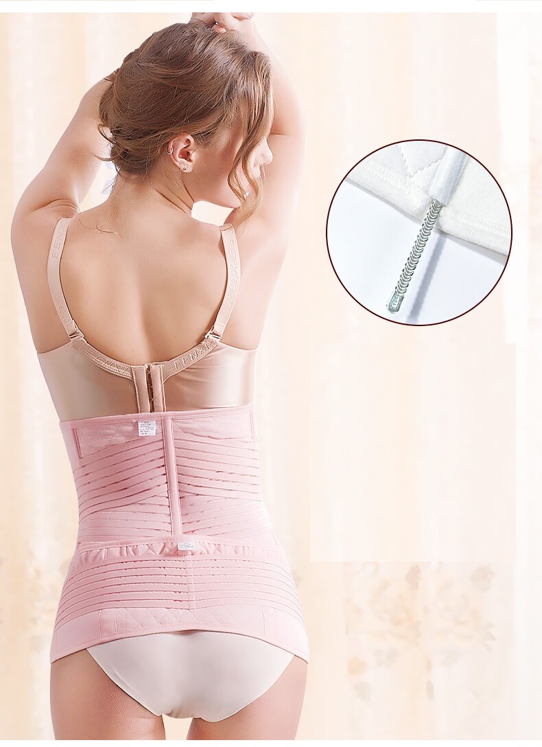 1 post c section girdle abdominal compression wrap belt for tummy after  delivery - Siamslim