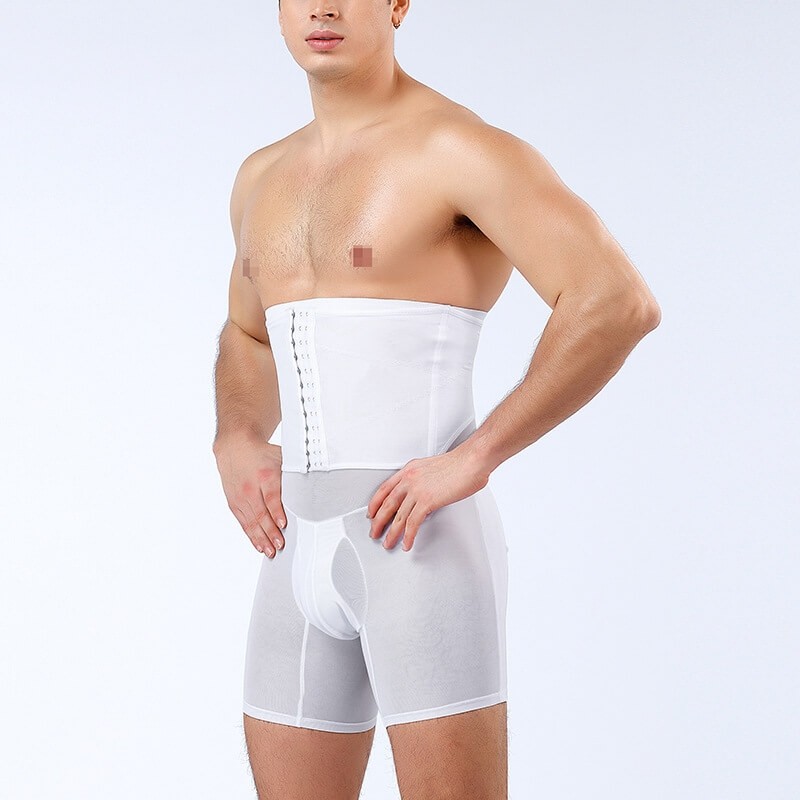 Hommes gaine pour abdominoplastie - Hommes gaine abdominale post opératoire - Gaine Post Liposuccion - ceinture pour abdominoplastie