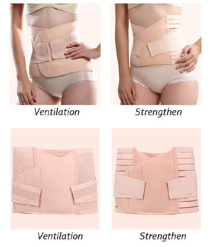 Waist Postpartum Belt Compression Wrap Postpartum Belly Band Support  Abdominal Binder - China Postpartum Belly Band and Maternity Belt price